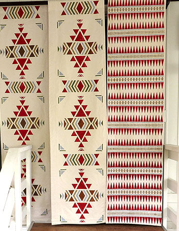 Navajo Intarsia Stencil