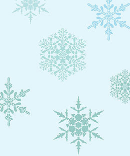 Large Snowflakes Theme Pack Stencil