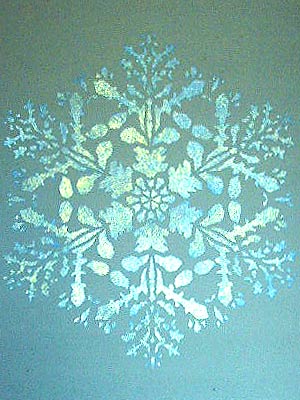 Large Snowflakes Theme Pack Stencil