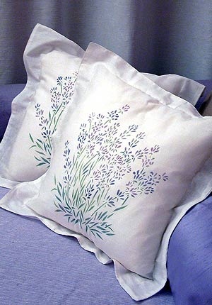 Lavender Stencil