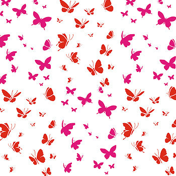 Little Butterflies Stencil 2