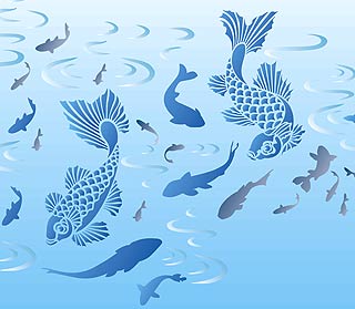 Little Fish Theme Pack Stencil