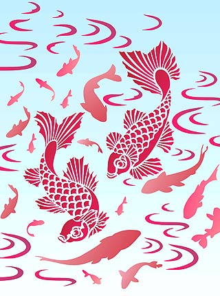 Little Fish Theme Pack Stencil