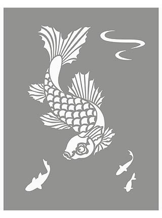 Little Fish Theme Pack Stencil