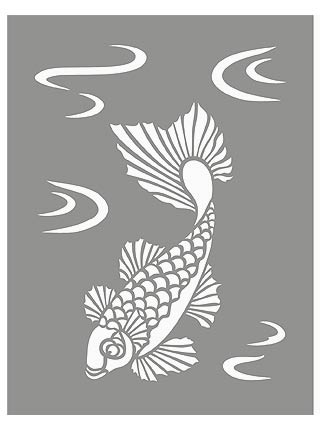 Little Fish Theme Pack Stencil