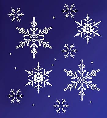 Little Snowflakes Stencil