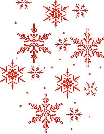 Little Snowflakes Stencil