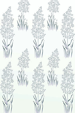 Wild Meadow Grass Stencil