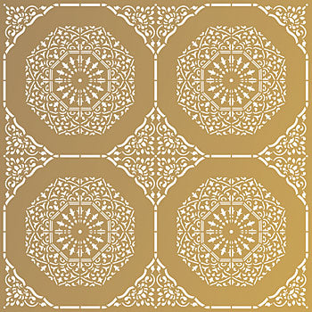 Moroccan Arabesque Stencil