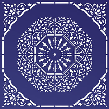 Moroccan Arabesque Stencil