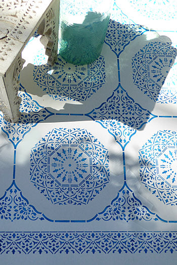 Moroccan Arabesque Stencil