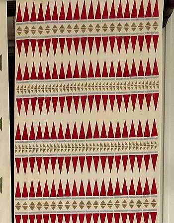 Navajo Intarsia Stencil