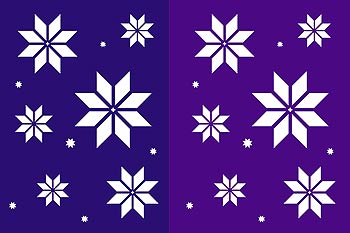 Nordic Snowflakes Stencil