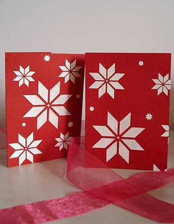 Nordic Snowflakes Stencil