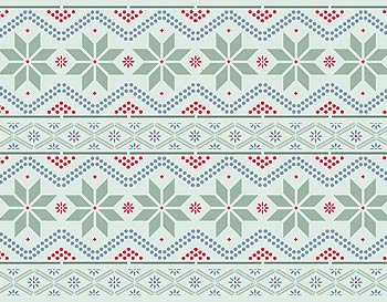 Nordic Pattern Stencil 1