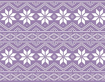 Nordic Pattern Stencil 1