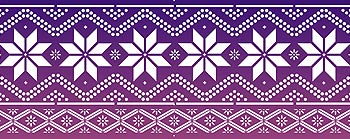 Nordic Pattern Stencil 1