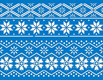 Nordic Pattern Stencil 2