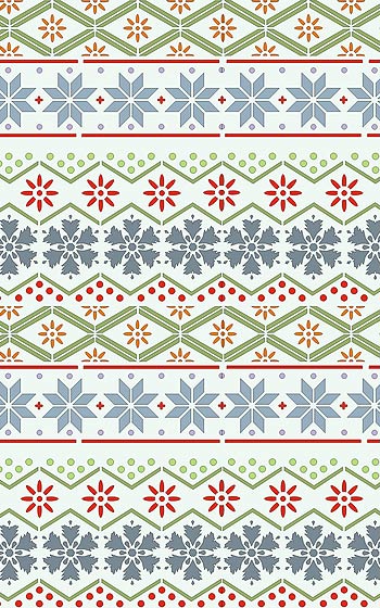 Nordic Pattern Stencil 2