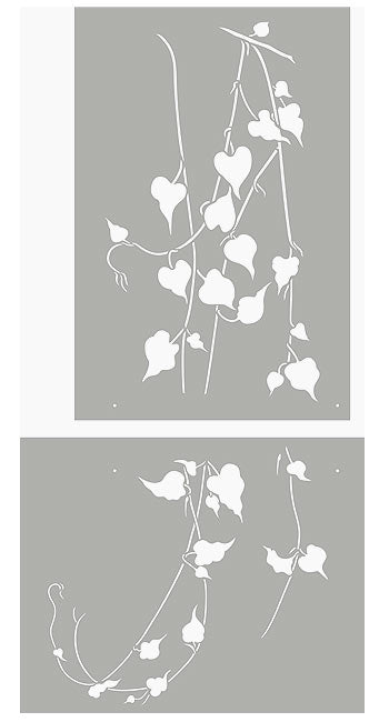 Oversize Garden Vine Stencil