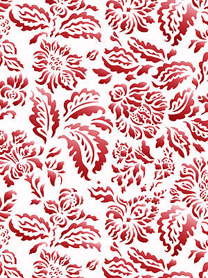 Oversize Damask Repeat Stencil