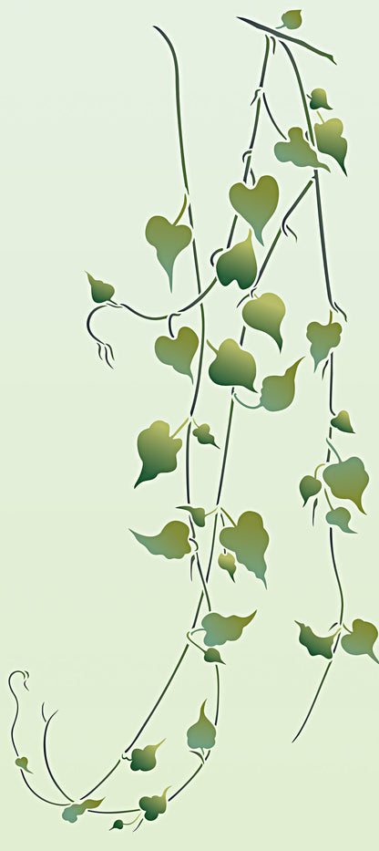 Oversize Garden Vine Stencil