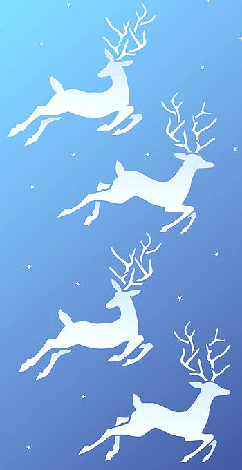 Large Reindeer Stencil