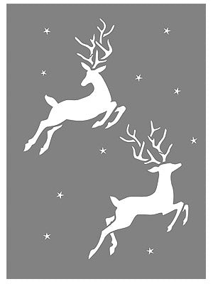 Little Reindeer Stencil