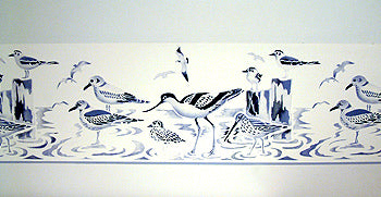 Coastal Birds Stencil 2