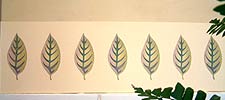 Leaf Border Stencil