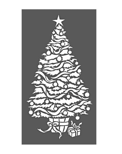 Small Christmas Tree Stencil