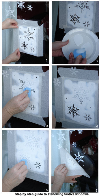 Little Snowflakes Stencil