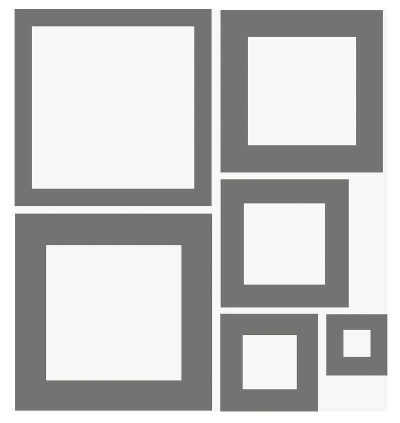 Squares Theme Pack Stencil