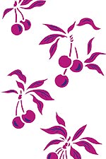 Sweet Cherries Theme Pack Stencil