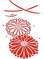 Japanese Chrysanthemum Stencil