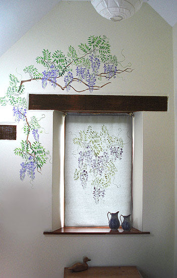 Large Wisteria Theme Pack Stencil