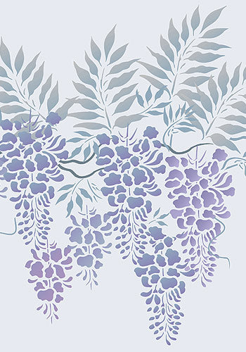 Small Wisteria Theme Pack Stencil