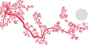 Large Cherry Blossom Details Sheet