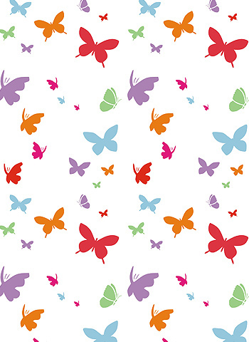 Little Butterflies Stencil 1 - Henny Donovan Motif