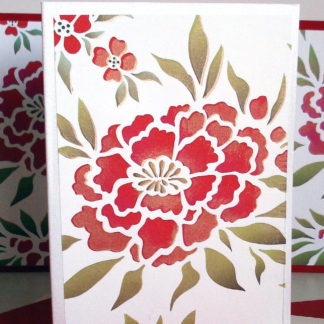 Chinese Flowers Theme Pack Stencil - Henny Donovan Motif