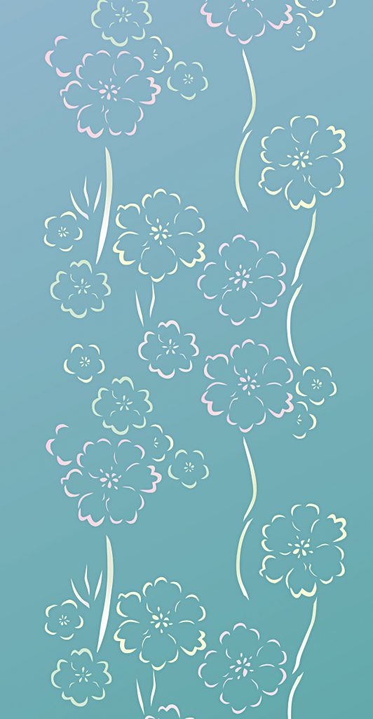 Made to order stencil
Charming, simplified buttercup motifs
3 sheet stencil
This stencil is a made to order item only available through pre-order. To pre-order this stencil pay and order online as usual. We will then cut the stencil for you in our next stock cut and despatch to you as soon as your order is ready.  This process can take up to 28 days. Order confirmation will be emailed to you on receipt of order payment and despatch confirmation will be emailed when your stencil is ready. Please be aware Made to Order stencils are non returnable.

The Large Buttercup Stencil is a stylishly simple, modern design based on everyone's childhood favourite - the buttercup. Henny has developed this versatile contemporary design of this well-known flower to be stencilled as a single flower or in groups or as a random repeat.

The Large Buttercup Stencil is brilliant for creating random effects on walls, feature panels and fabrics and linens. The three sheet stencil allows you to arrange and design the buttercup flowers as you choose, to fit required areas. The buttercup flowers can be used with the stalk motifs to create tall flowing flowers either individually, or in rows, or grouped in 'bunches'. Or use the buttercup flowers on their own as a randomly repeated motif to create a stylish, wallpaper effects or fabric designs - see different examples on this page.