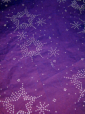 Small star dot stencil
1 sheet stencil
The Dotty Stars Stencil is a charming star group made up of tiny dots.  The stencil contain a group of 5 dotty stars and small additional starry dots on one small stencil sheet. See size specification below.

Stars are popular shapes for decorating both walls and ceilings in bedrooms, studies and in children's rooms. This star design is also fantastic for seasonal or winter decorating.