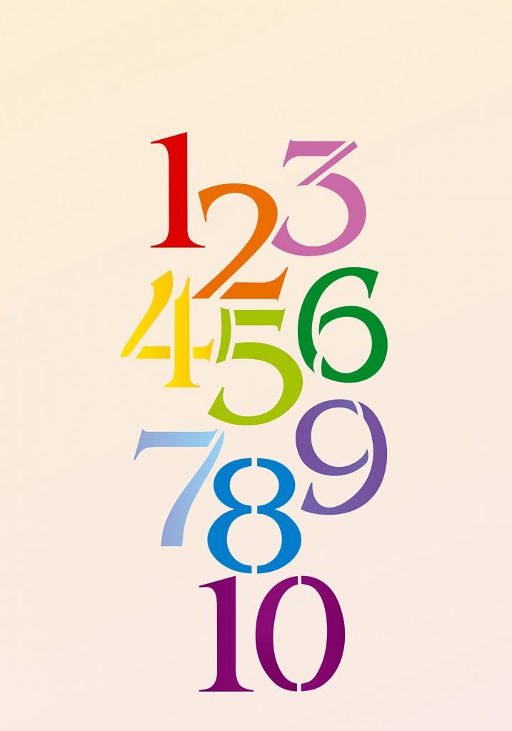 Simple stencil numbers 1 - 10
1 sheet theme pack stencil
The Small Numbers Stencil contains numbers 1 - 10 in a simple clear style. Ideal for all decorative needs and very useful for organisation and administrative notation!  The numbers are each 6.5cm (2 1/2
