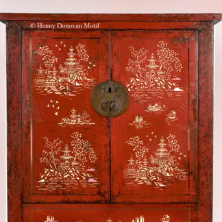 chinoiserie cabinet makers red cabinet